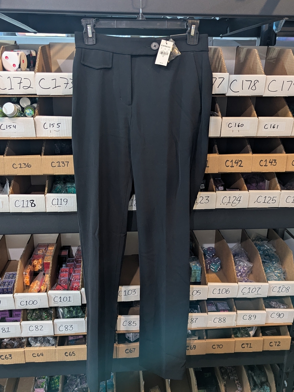 Express Black Women's Tailored Dress Pants | 0 R